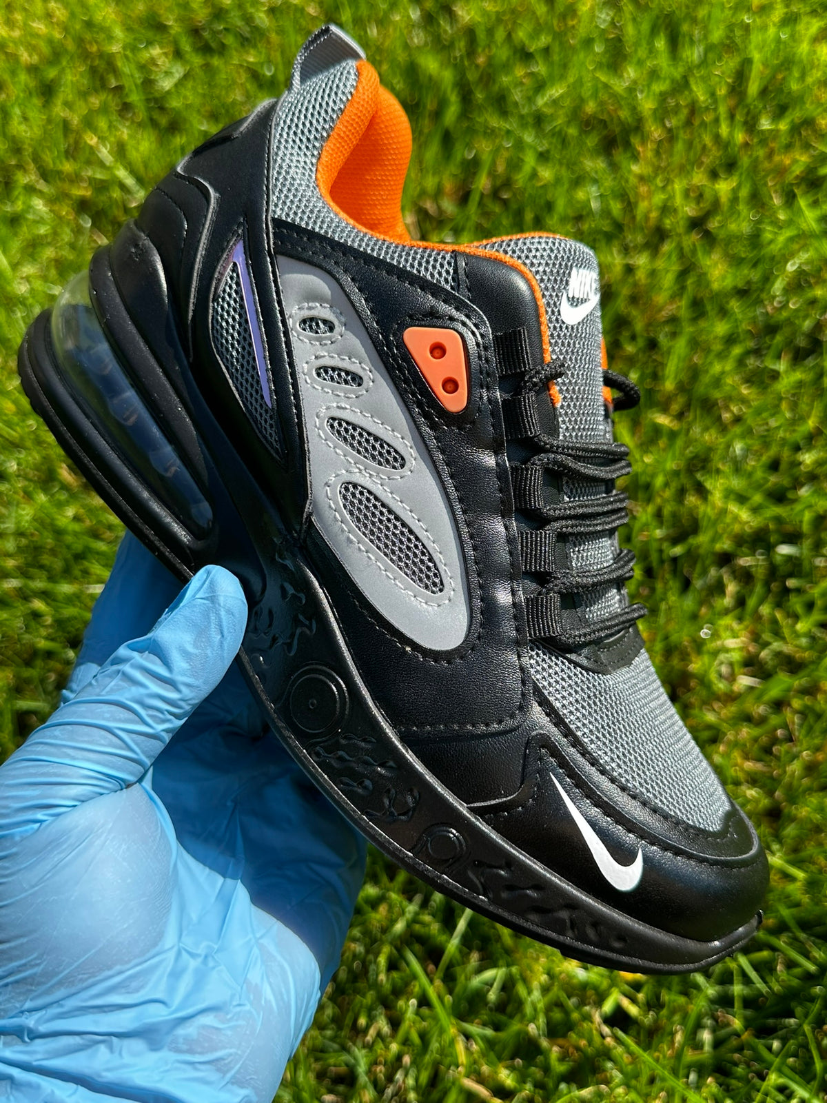 Adidasi COD 541 NEGRU-GRI-ORANGE