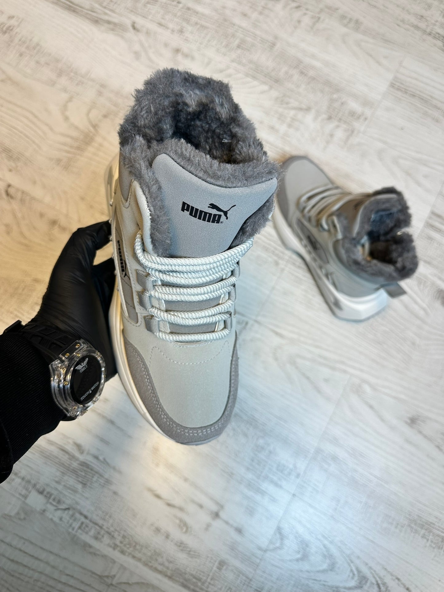 GHETE GRI IMBLANITE MODEL NOU COD 401