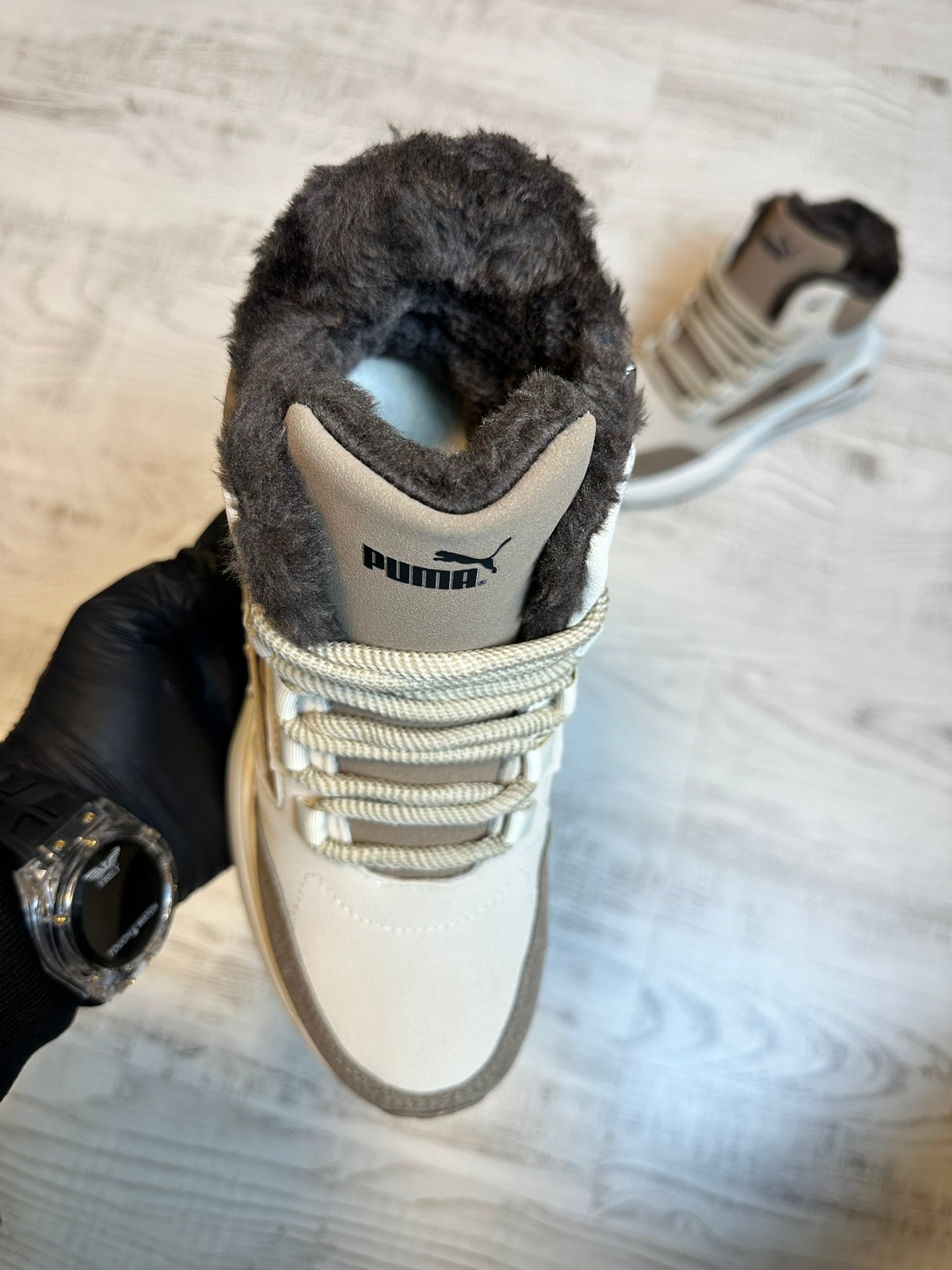 GHETE GRI IMBLANITE MODEL NOU COD 402